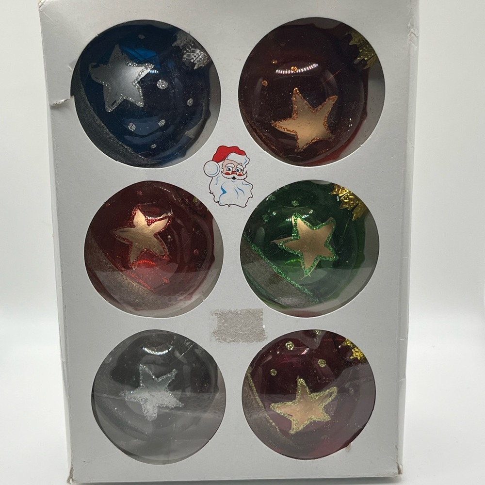 Two box sets of plus Santa land, Christmas Ornaments